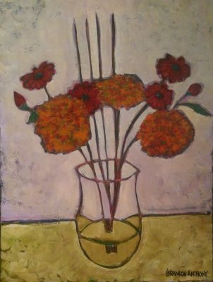 Flowers #1
Oil on Canvas
18x24
